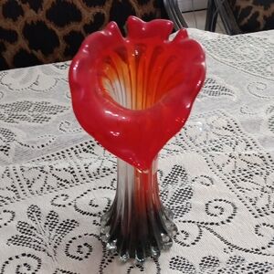 Mid-Century Modern Art Glass Vase